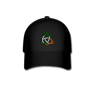 Triquetra Tricolour Baseball Cap - black