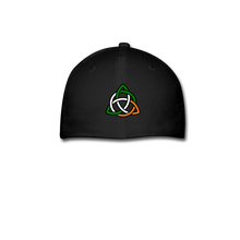 Load image into Gallery viewer, Triquetra Tricolour Baseball Cap - black
