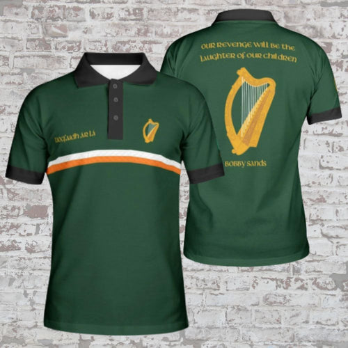 Bobby Sands Polo Shirt - S112 - Urban Celt