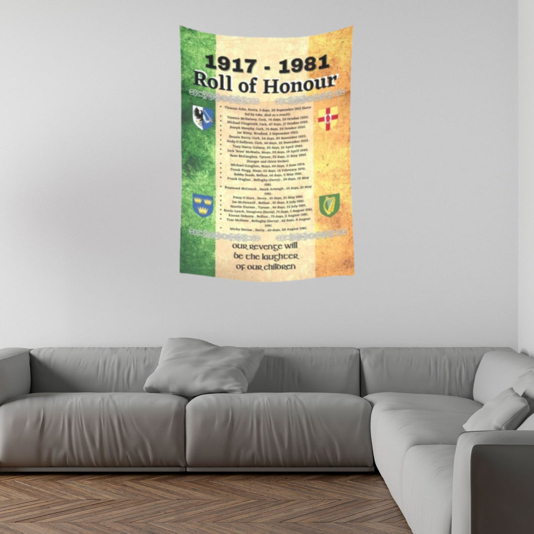 Roll of Honour Wall Tapestry 40